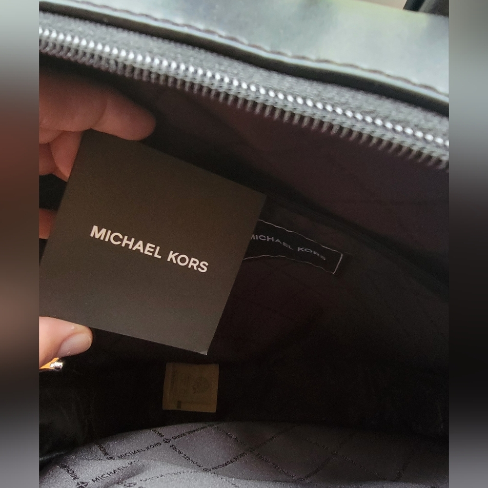 Michael Kors Black Backpack - Picture 5 of 8